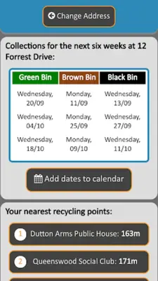 Leeds Bins android App screenshot 0