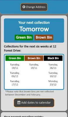 Leeds Bins android App screenshot 4