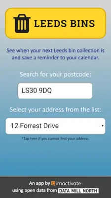 Leeds Bins android App screenshot 5